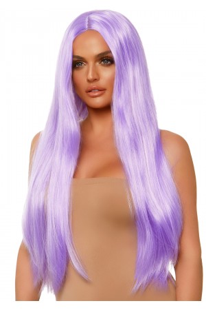 Long Straight Wig 33 Inch - Lavender