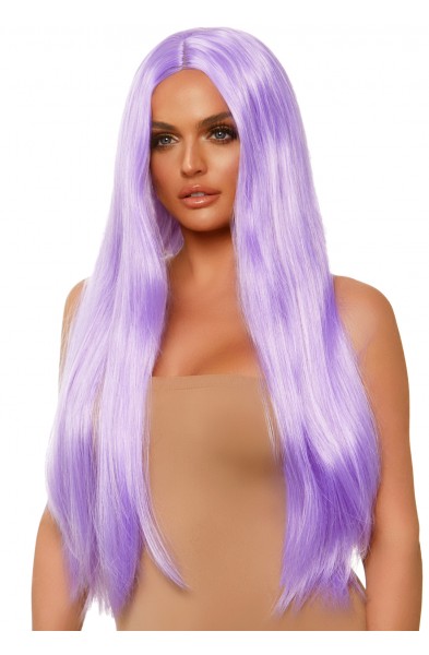 Long Straight Wig 33 Inch - Lavender