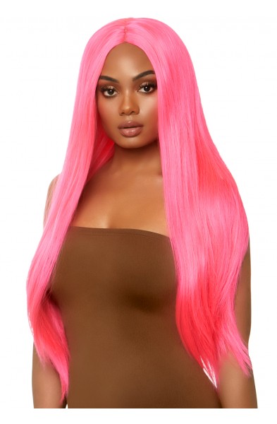 Long Straight Wig 33 Inch - Pink