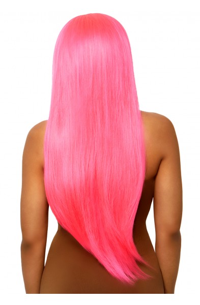 Long Straight Wig 33 Inch - Pink