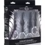 4 Piece Silicone Anal Ringed Rimmer Set