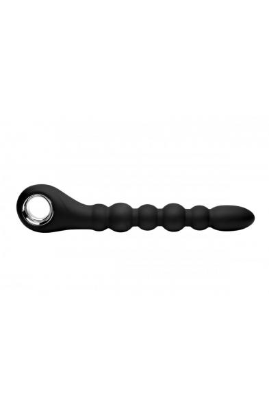 Dark Scepter 10x Vibrating Silcone Anal Beads