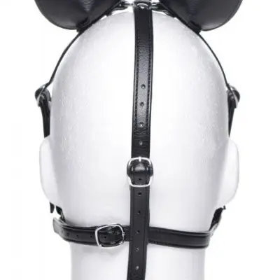 Dark Horse Pony Head Harness With Silicone Bit