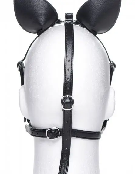 Dark Horse Pony Head Harness With Silicone Bit
