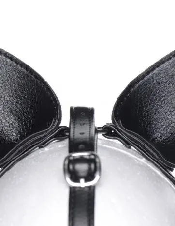 Dark Horse Pony Head Harness With Silicone Bit