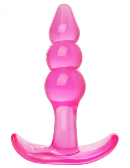 Bubbles Bumpy Starter Anal Plug - Pink