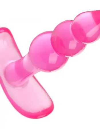 Bubbles Bumpy Starter Anal Plug - Pink