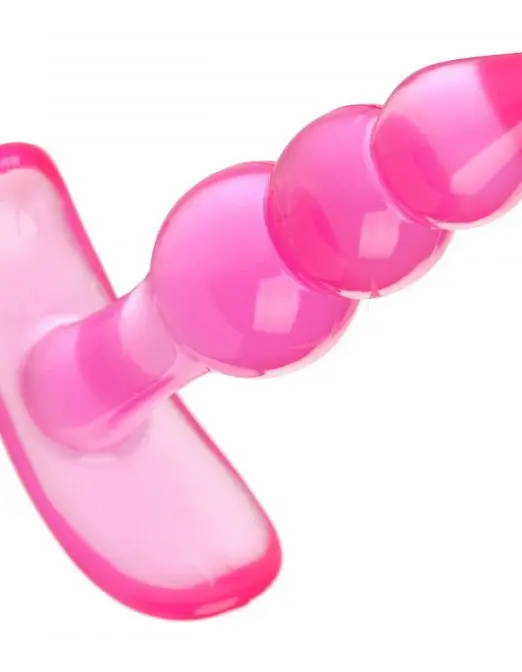 Bubbles Bumpy Starter Anal Plug - Pink
