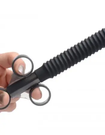 Ribbed Silicone Lubricant Launcher