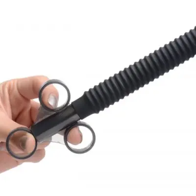 Ribbed Silicone Lubricant Launcher