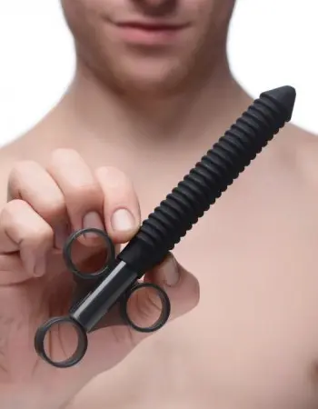 Ribbed Silicone Lubricant Launcher