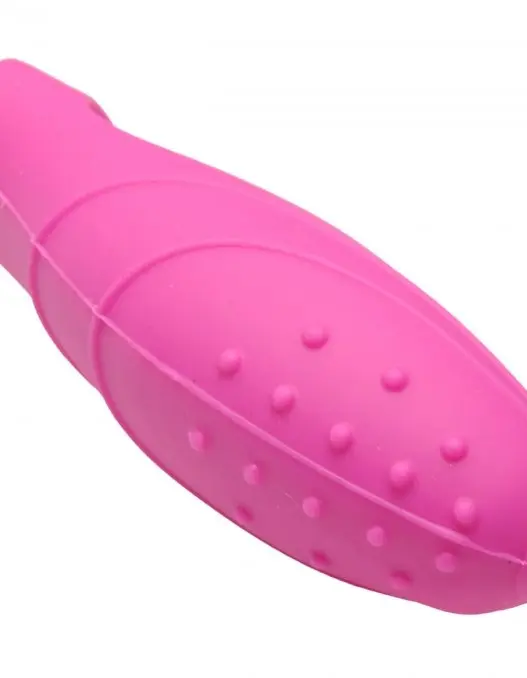 Bang Her Silicone G-Spot Finger Vibe Pink