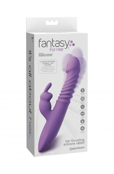 Fantasy for Her Her Thrusting Silicone Rabbit