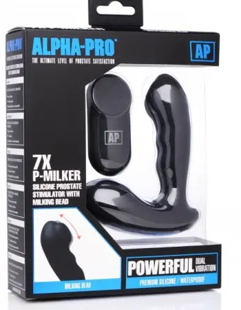 7x P-Milker Silicone Prostate Stimulator With Milking Bead