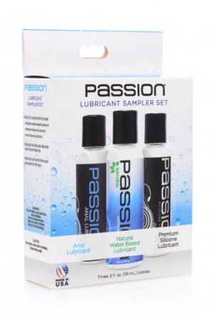 Passion Lubricant 3 Piece Sampler Set