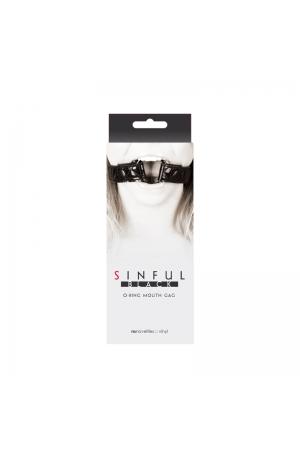 Sinful - O-Ring Mouth Gag - Black