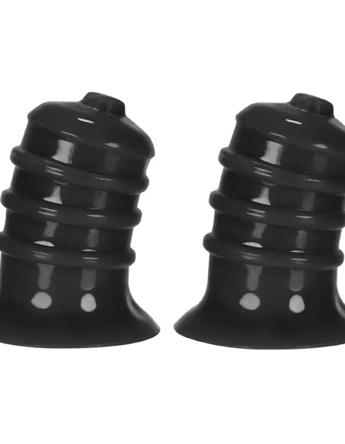 Hunkyjunk Elong Nipsuckers - Black