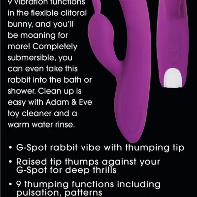 Eve's Deluxe Rabbit Thumper - Purple