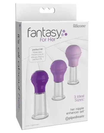 Fantasy for Her Her Nipple Enhancer Set