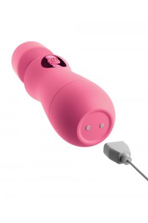 Omg! Wands Enjoy Rechargeable Vibrating Wand - Pink