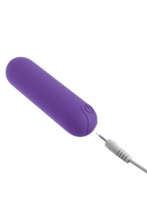 Omg! Bullets Play Rechargeable Vibrating Bullet - Purple