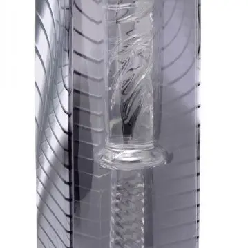 Brutus Glass Dildo Thruster - Clear
