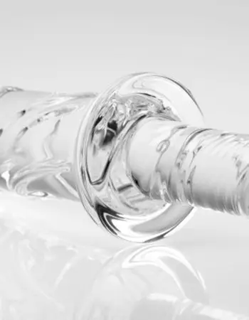 Brutus Glass Dildo Thruster - Clear