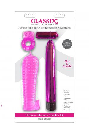 Classix Ultimate Pleasure Couples Kit - Pink