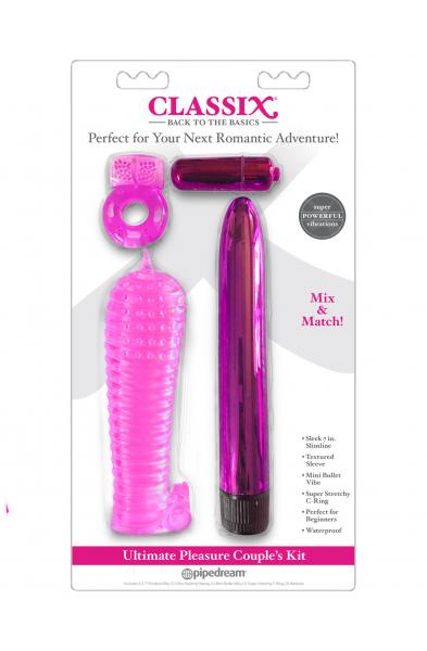 Classix Ultimate Pleasure Couples Kit - Pink