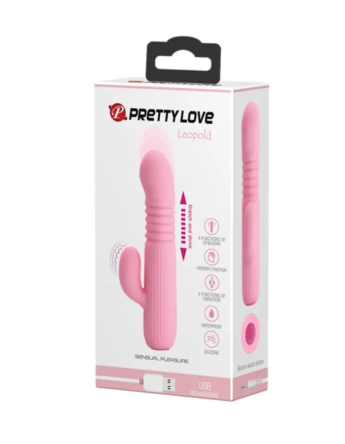 Pretty Love Leopold G-Spot Vibrator - Pink