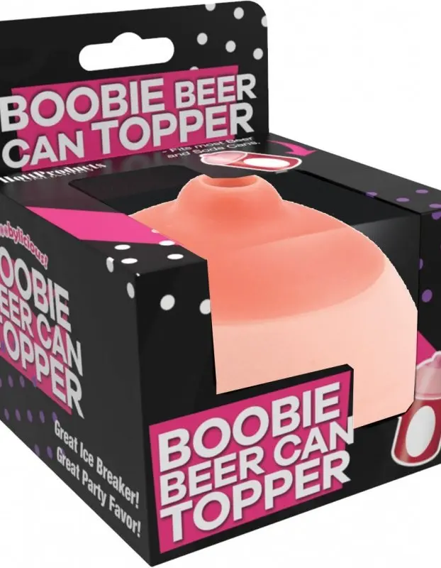 Boobie Beer Can Topper