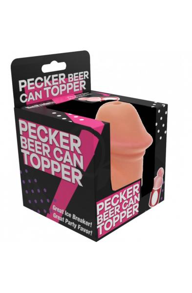 Pecker Beer Can Topper