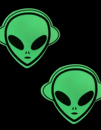 Glow in the Dark Alien Pasties