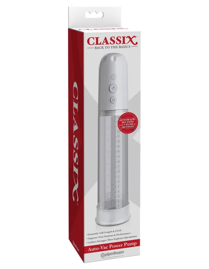 Classix Auto-Vac Power Pump - White