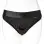 Em. Ex. Active Harness Wear Crotchless Silhouette - Black - Extra Small