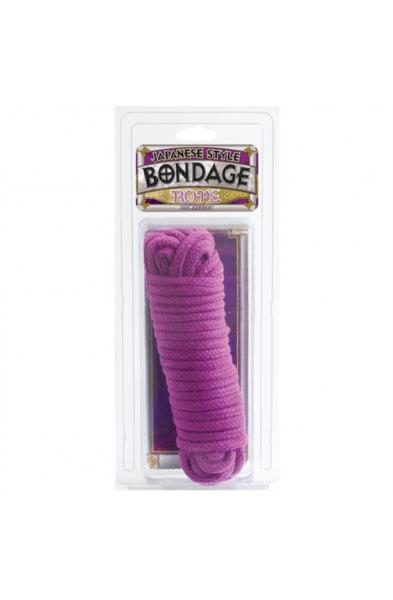 Bondage Rope - Cotton - Japanese Style - Purple