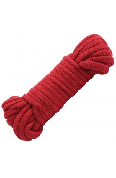 Bondage Rope - Cotton - Japanese Style - Red