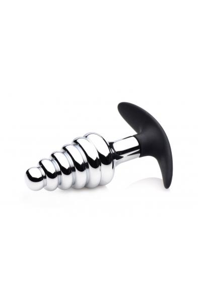 Dark Hive Metal and Silicone Anal Plug