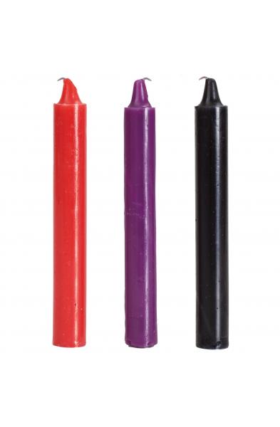 Japanese Drip Candles Set of 3 - Assorted Colors