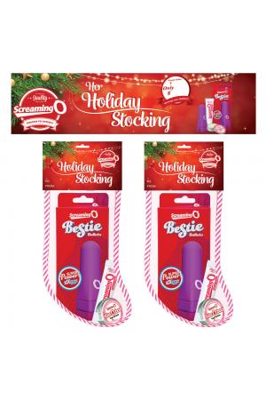 2019 Screaming O Holiday Stocking - Display