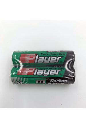 Player Extra Heavy Duty AA Batteries - 2 Pack