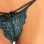 2 Pc Lace Bralette and Panty Set - Teal - M/l