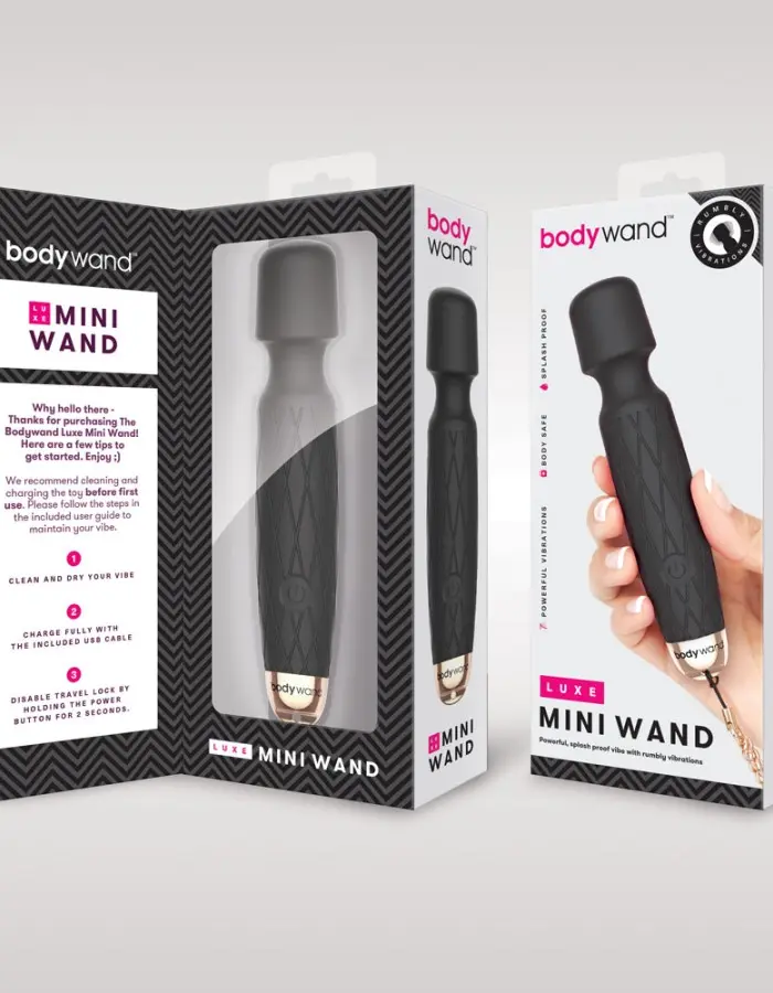 Bodywand Luxe Mini Wand - Black