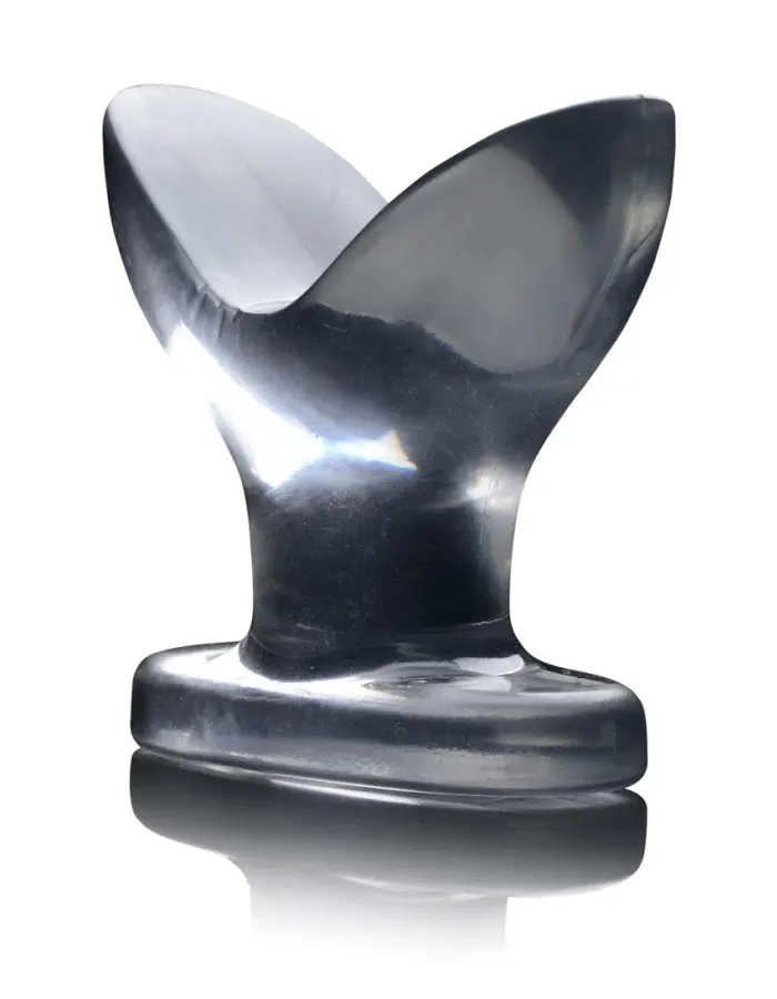 Anchored Clear Anal Plug