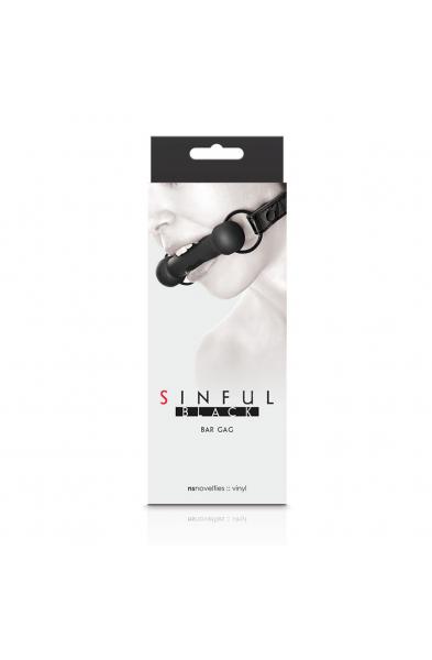 Sinful - Bar Gag - Black