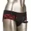 Scandal Crotchless Pegging Panty Set - S/m