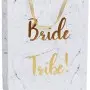 White and Gold Bride Tribe Gift Bag