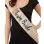 Deluxe Glitter Team Bride Sash - Gold and Black