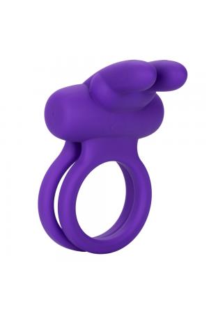 Silicone Rechargeable Dual Rockin' Rabbit  Enhancer