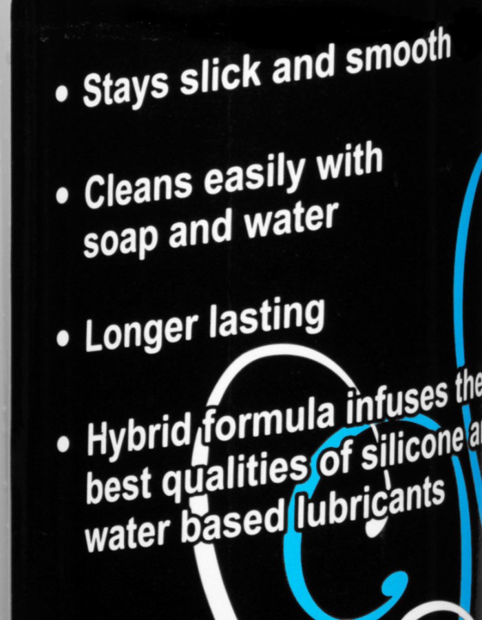 Passion Hybrid Water and Silicone Blind Lubricant - 8 Oz.